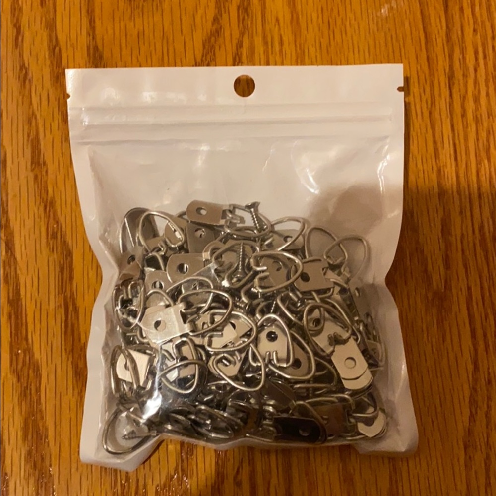 100 pack of D-Rings